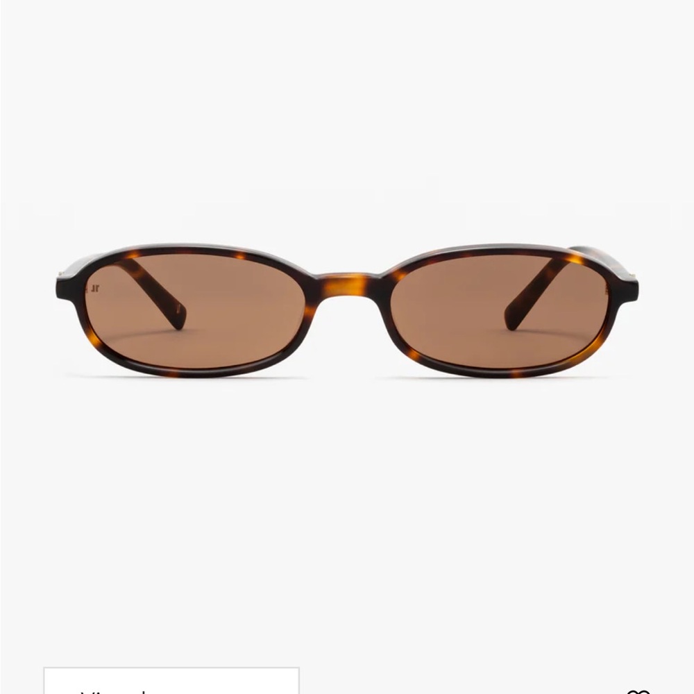 Jimmy Fairly Emmy Tortoise Oval Sunglasses